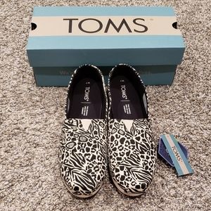 0 TOMS Womens Alpargata Natural Animal Hybrid Espadrilles Shoes, Womens 7